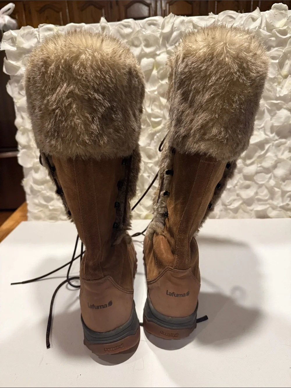Lafuma Brown Winter Lace-Up Boots